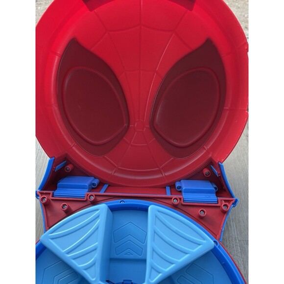 Spidey&Amazing Friends Action Launch Carry Case 12in Rotating Organizer JAZWEARS - Picture 9 of 9